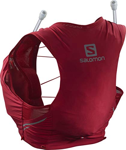 Salomon Womens Sense Pro 5 Set Running Hydration Vest, Red Chili/Ebony, Medium