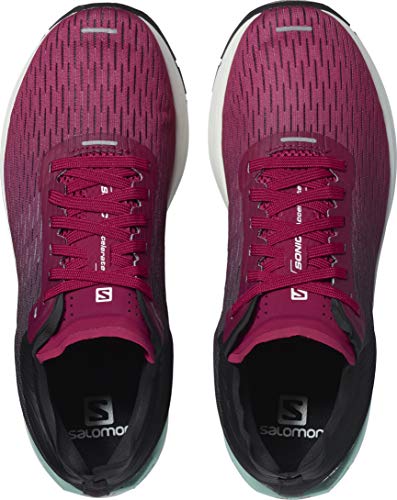 Salomon Women's Sonic 3 Accelerate W Running, Cerise./White/Black, 5.5