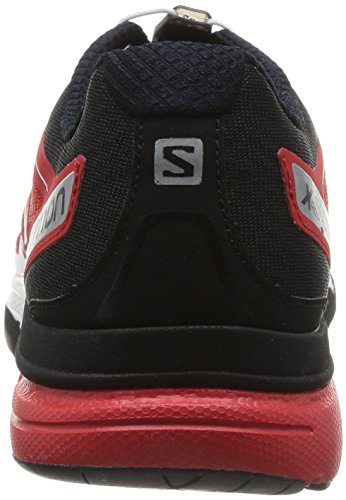 Salomon X-Scream 3D - Zapatillas de running para hombre, Bright Red/Black/White, EU 40.7