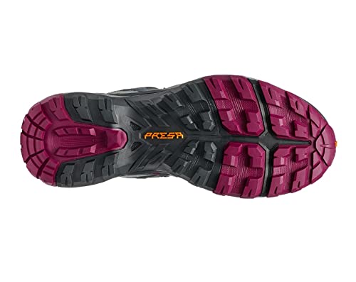 Scarpa Rush Trek WMN GTX - Botas de senderismo impermeables para mujer con Goretex, Conifer Raspberry, 40.5 EU