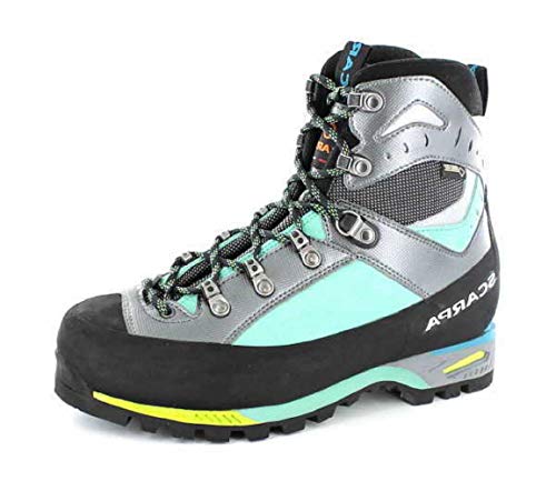 Scarpa Triolet GTX WMN, Botas de montaña Mujer, Green Blue Gore-Tex NAG PENTAX II XT, 37 EU