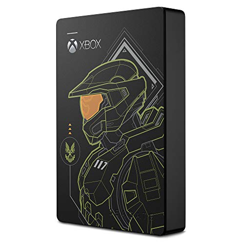 Seagate Game Drive for Xbox Halo Edition - Master Chief Unidad HDD Externa portátil LE de 5 TB - USB 3.2 Gen 1 diseñada para Xbox One, Xbox Series X/S, 2 años Rescue Services (STEA5000406)