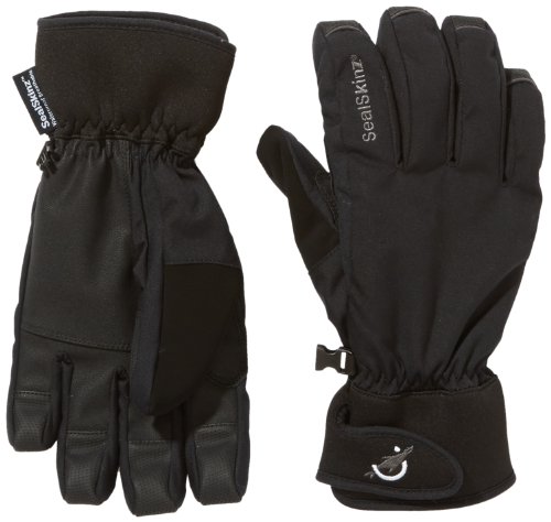 Seal Skinz - Guantes para Hombre, Talla L, Color Negro