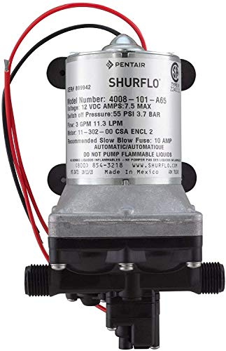 SHURFLO 4008-101-A65 - Bomba de agua para caravana (3 gpm, 12 V)