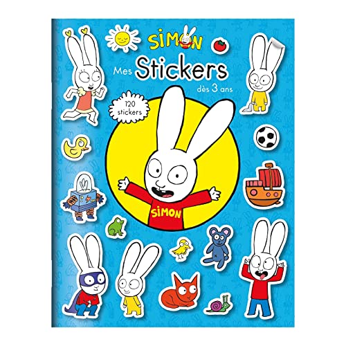 Simon - Mon cahier de stickers: 120 stickers