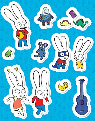 Simon - Mon cahier de stickers: 120 stickers