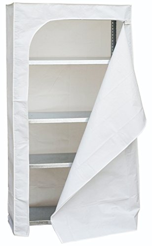 Simonrack 90230000088 Funda para estantería, 2000 x 1000 x 400 mm, color blanco