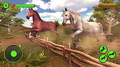 Simulador de la Familia Wild Horse - Virtual Animal Horse Wildlife Survival Game