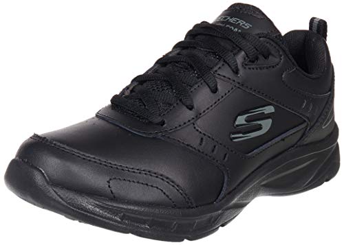 SKECHERS 12154 BBK Deportiva Cordones Mystics Mujer Negro 40