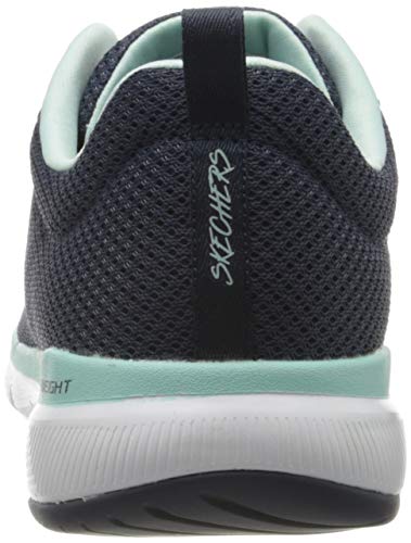 Skechers Flex Appeal 3.0 First Insight, Zapatillas Mujer, Navy, 40 EU