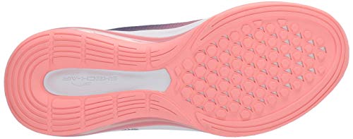 Skechers Skech-Air Element 2.0, Zapatillas Mujer, Azul Marino Malla Rosa Caliente Borde Nvhp, 37.5 EU