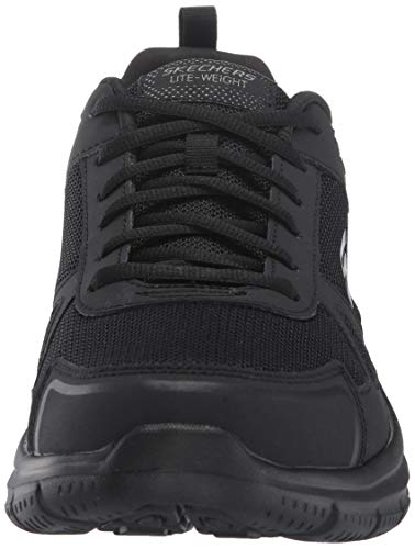 Skechers Track-scloric 52631-bbk, Zapatillas Hombre, Negro (Black 52631/Bbk), 44 EU