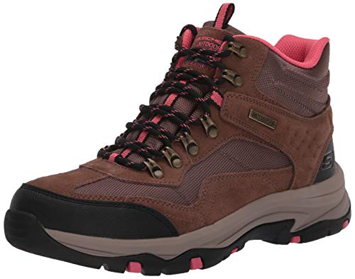 Skechers Trego Base Camp, Botas Cortas al Tobillo Mujer, Canela, 37 EU