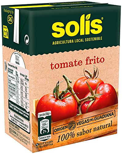 SOLIS Tomate Frito Brick - Tomate sin gluten - 350 g