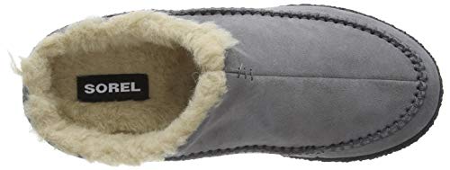 Sorel Lanner ridge Pantuflas para Hombre, Gris (Quarry), 44 EU