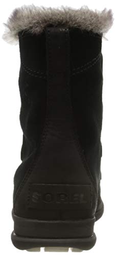 Sorel Madson Chukka Waterproof Botas para Nieve, Mujer, Negro (Black, Dark Stone), 38.5 EU