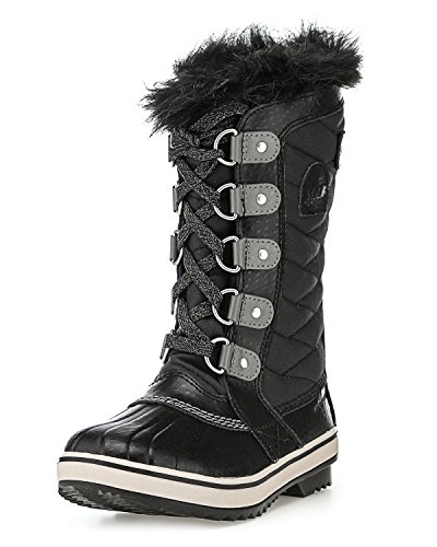 Sorel Youth Tofino II, Botas de Invierno Mujer, Negro (Black, Quarry), 36 EU