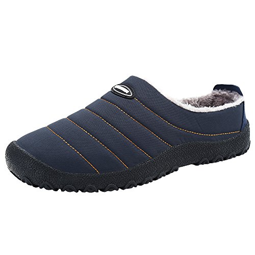 SPEEDEVE Zapatillas de estar por casa unisex azul talla 42