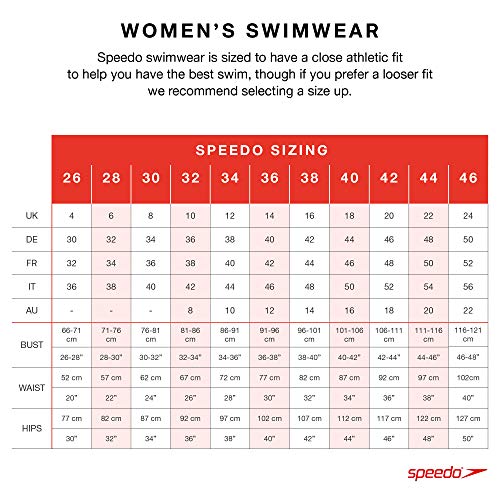 Speedo Essential Endurance + Legsuit Bañadores de Mujer para Natación, Negro, 44