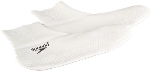 Speedo Latex Sock Calcetines, Adult Unisex, Blanco/Negra, L