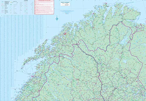 Spitsbergen/Svalbard 1:800 000: Touristik Map Spitsbergen/Svalbard /North Norway