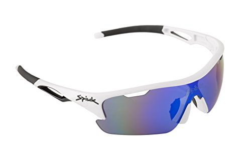 Spiuk Jifter Gafas, Unisex Adulto, Blanco (Blue Mirror), Talla Única