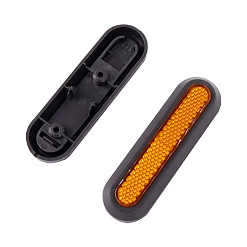 StyleBest Cubiertas Reflectantes de Rueda Trasera compatibles con Mi Pro 2 / M365 / 1S Accesorios de Scooter eléctrico con Tornillo Cubierta Decorativa Lateral de Rueda Trasera