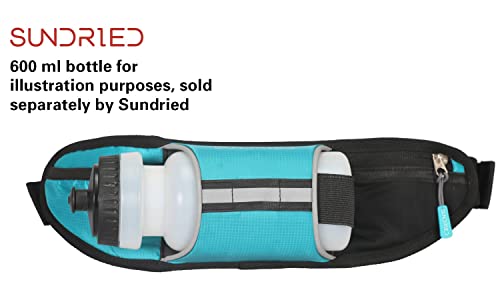 SUNDRIED Azul Accesorios Cinturón Running Hidratación cintura bolsa botella de agua de la correa del sostenedor para el senderismo y el ciclismo Ultrarunning