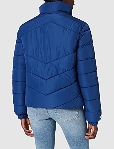 Superdry Acolchado Deportivo sin Capucha Chaqueta, Azul Marino, M para Mujer