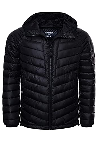 Superdry Alpine Pro Insulator-Chaqueta, Negro, XXL para Hombre