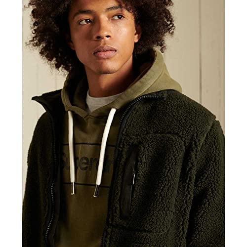 Superdry Sherpa Workwear-Chaqueta, Surplus Goods Olive, M para Hombre