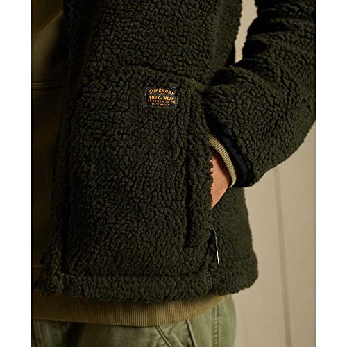 Superdry Sherpa Workwear-Chaqueta, Surplus Goods Olive, M para Hombre