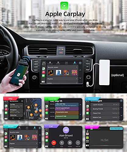 SXAUTO Android 10 Autoradio Compatible con BMW M5/E39/E53 - [2G+32G] - Gratis Cámara Trasera Canbus - GPS 2 DIN - 8 Pulgada - Soporte Dab 4G WLAN Bluetooth5.0 Carplay Volante Android Auto Mirrorlink