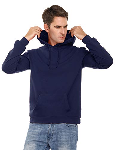 Sykooria Sudadera con Capucha para Hombre Camiseta Deportivo de Manga Larga Hoodie con Bolsillo Invierno Otoño Casual Correr Entrenamiento