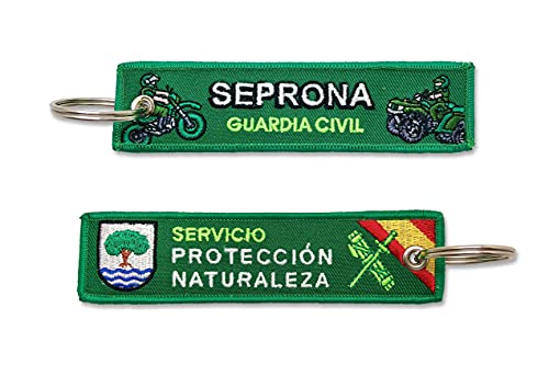 Tacro Llavero Bordado SEPRONA de la Guardia Civil Servicio Protección Naturaleza