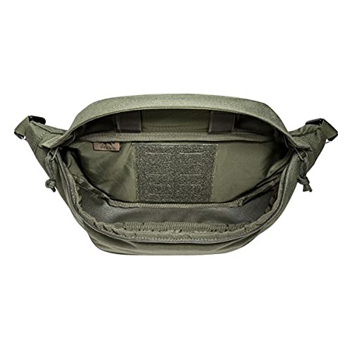 TACWRK Tasmanian Tiger TT - Riñonera modular con bolsillo interior Tasmanian Tiger TT y parche de goma TACWRK (bolsa de cadera, funda de ajuste y parche moral)