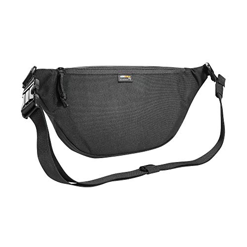 Tasmanian Tiger TT Modular Hip Bag II Riñonera táctica Universal con 5 litros de Volumen, Tres Compartimentos y Panel Hook-and-Loop MOLLE, para Uso Deportivo, Trekking, Exterior, Negro