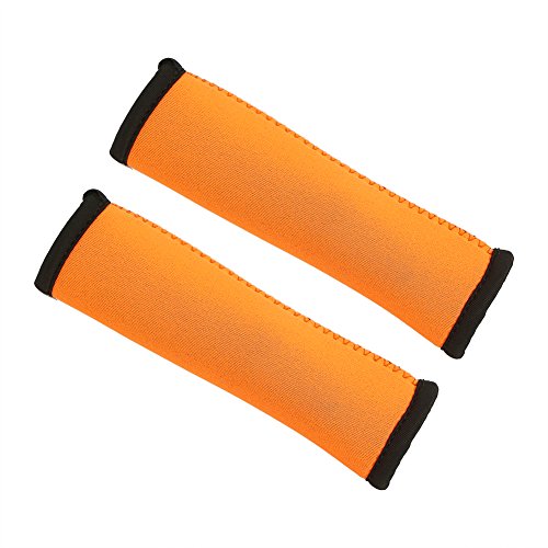 Tbest Antideslizante Soft Kayak Canoa Paddle Grips 15 cm 1pair Buceo Canoa Remando Grips reemplazo para un eficiente remar (Naranja)