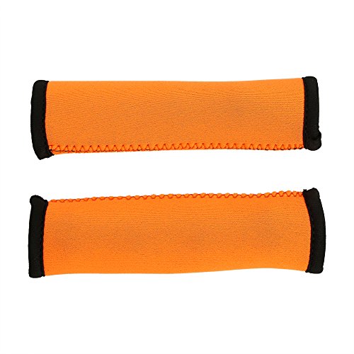 Tbest Antideslizante Soft Kayak Canoa Paddle Grips 15 cm 1pair Buceo Canoa Remando Grips reemplazo para un eficiente remar (Naranja)