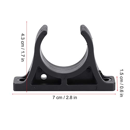 Tbest Kayak Paddle Holder Clip, 1 Par Clip Soporte de Paleta de Kayak Plástico Durable Titular de Remo Holder Clips Oars Keeper reemplazo para Marine Kayaks Barco Canoas Botes de Remo