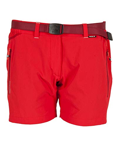 Ternua Magari Short Montaña, Mujer, ibiscus Red, S