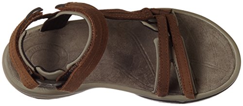 TevaTerra Fi Lite Leather W's - Sandalias Atléticas Mujer - Marrón - Braun (brown 556) - 40 EU (7 UK)