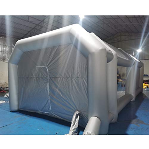 TFCFL Cabina de pulverización inflable para coche, tienda de campaña para fiestas, camping, tienda de aire (sin secador) (4 x 2,5 x 2,2 m)