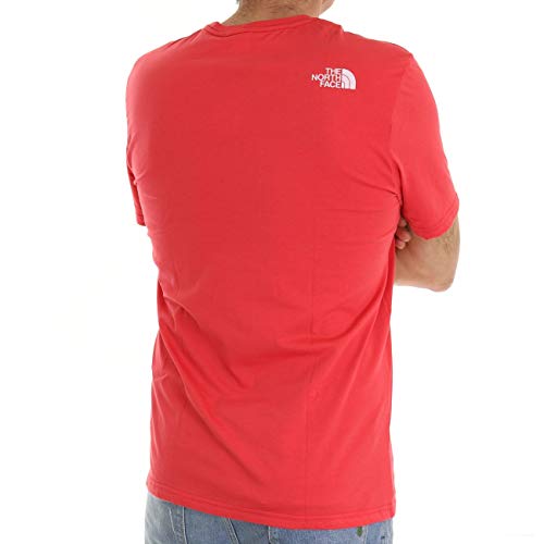 The North Face Men's S/S Rust 2 tee Camiseta, R. Red, S Hombre