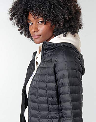 The North Face W Thermoball Eco Hoodie Abrigos Mujer Negro - XS - Duffel Coats Ropa Exterior