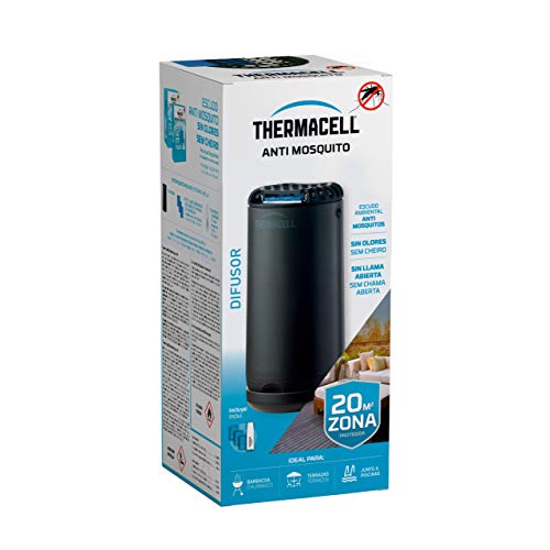 ThermaCELL - Anti Mosquito para Exterior. 20 m2 de protección sin DEET, Incluye difusor + Recarga + 3 recambios