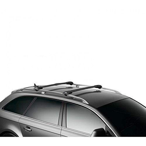 Thule 9595B Barra de carga, Negro, M/L, Set de 2