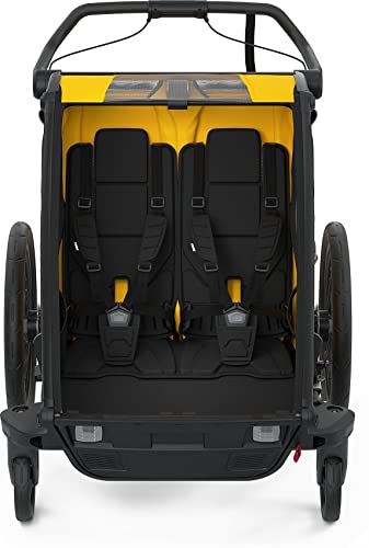 Thule, Chariot Sport 2, Remolque/Cochecito, Los Espectros Amarillo, Uni, Unisex-Adulto