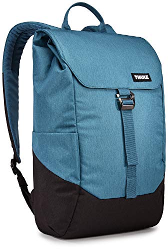 Thule Lithos 16L - Mochila de poliéster ripstop para portátil de 15 pulgadas y tablet de 10,1 pulgadas, color azul y negro