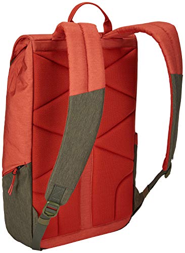 THULE Lithos 2019 Mochila Tipo Casual 50 Centimeters Naranja (Rooibos/Forest Night)